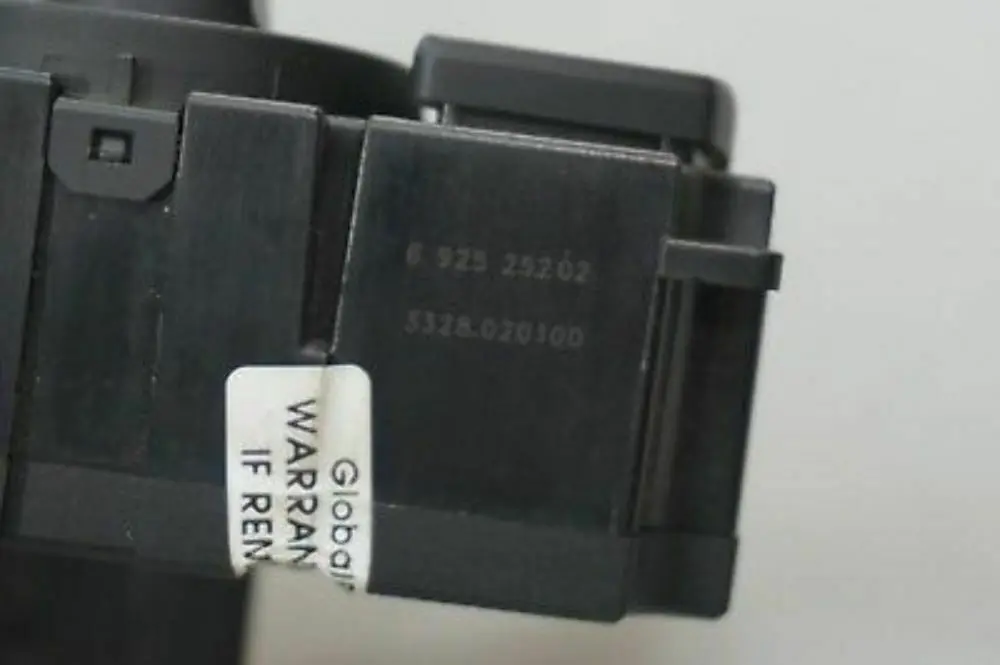 BMW E60 E61 E63 E64 Elemento De Control Luz Interruptor del Faro - SKU 6925252 - Número de pieza 6925252