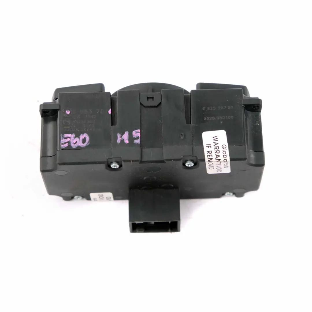 Light Switch BMW E60 M5 E63 E64 M6 Control Unit Module Element Lamp 6953707 to with Part number 6925257 Light Switch BMW E60 M5 E63 E64 M6 Control Unit Module Element Lamp 6953707 - SKU 6925257 - Part number 6925257