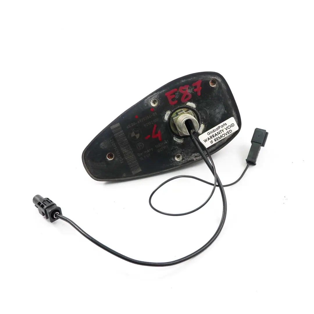 Antena De Techo Unidad Base De Techo Aéreo para BMW E81 E87 LCI con número de pieza 6925356 BMW E81 E87 LCI Antena De Techo Unidad Base De Techo Aéreo - SKU 6925356-4 - Número de pieza 6925356