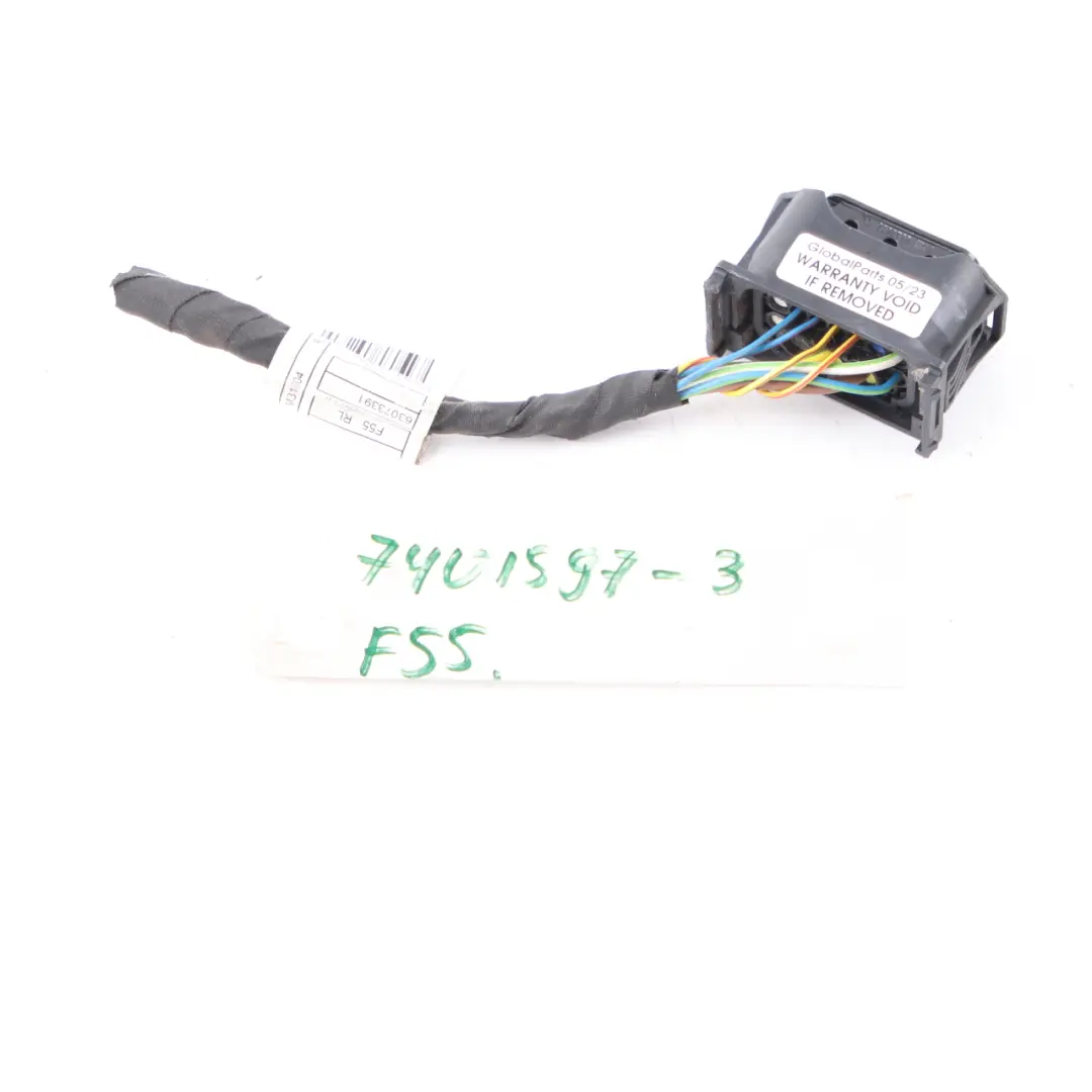 Mini F55 Headllight Headlamp Front Left N/S Plug Socket Wiring 6925638 - SKU 6925638-13 - Part number 7401597