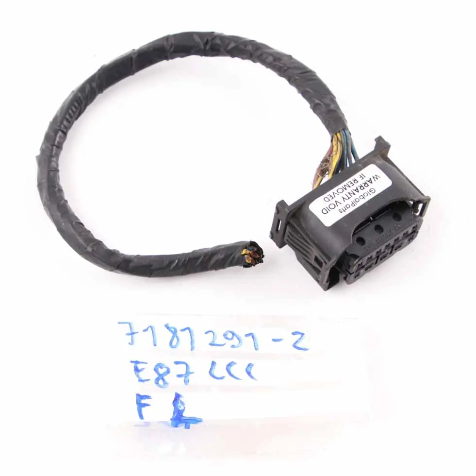 BMW E81 E87 LCI Headllight Headlamp Front Left N/S Plug Socket Wiring 6925038 - SKU 6925638-8 - Part number 6925638