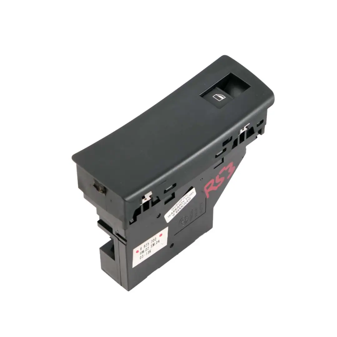 Switch Window BMW X5 E53 Passenger Door Left Unit Button N/S Black to with Part number 6925700 Switch Window BMW X5 E53 Passenger Door Left Unit Button N/S Black - SKU rhd-6925700-1 - Part number 6925700