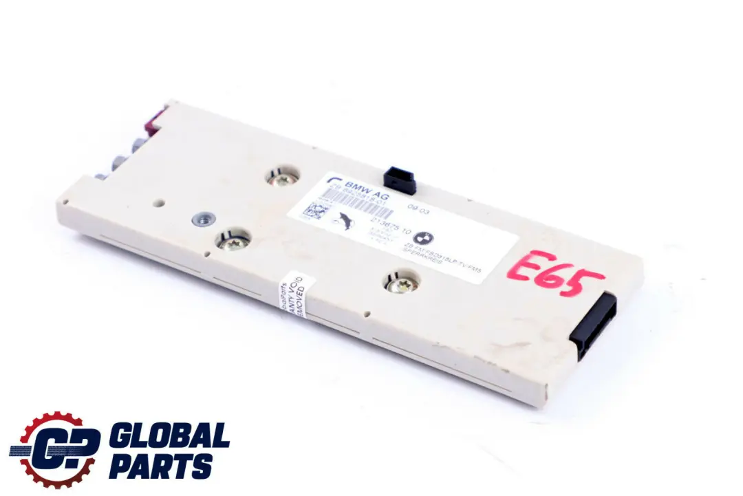 BMW E65 E66 E67 Amplificador Ventana Trasera Antena Diversity 315MHZ - SKU 6925818 - Número de pieza 9167123