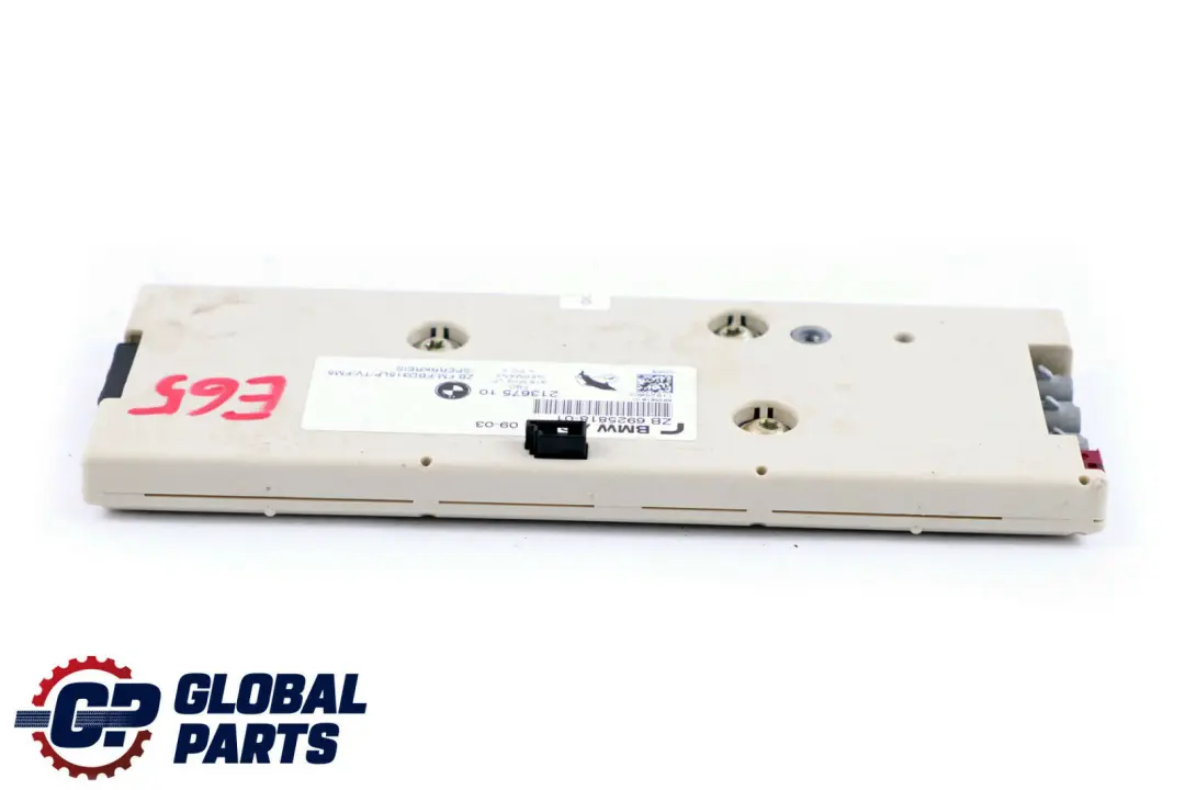 BMW 7 Series E65 E66 E67 Amplifier Rear Window Antenna Diversity 315MHZ - SKU 6925818 - Part number 9167123