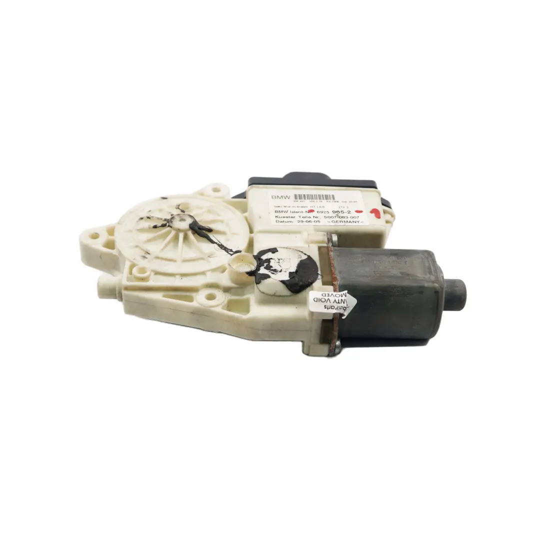 BMW X3 E83 Motor Fensterheber Fensterhebermotor Links Hinten Tür - SKU 6925965-1 - Teilenummer 6925965