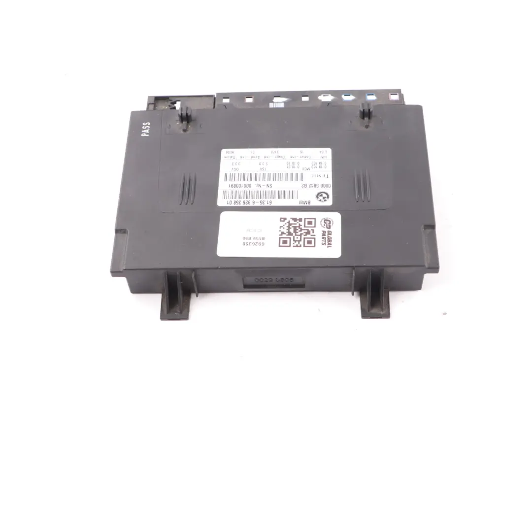  Front Seat Module BMW E87 E90 E91 E92 Control Unit ECU - SKU 6926358 - Part number 6926358