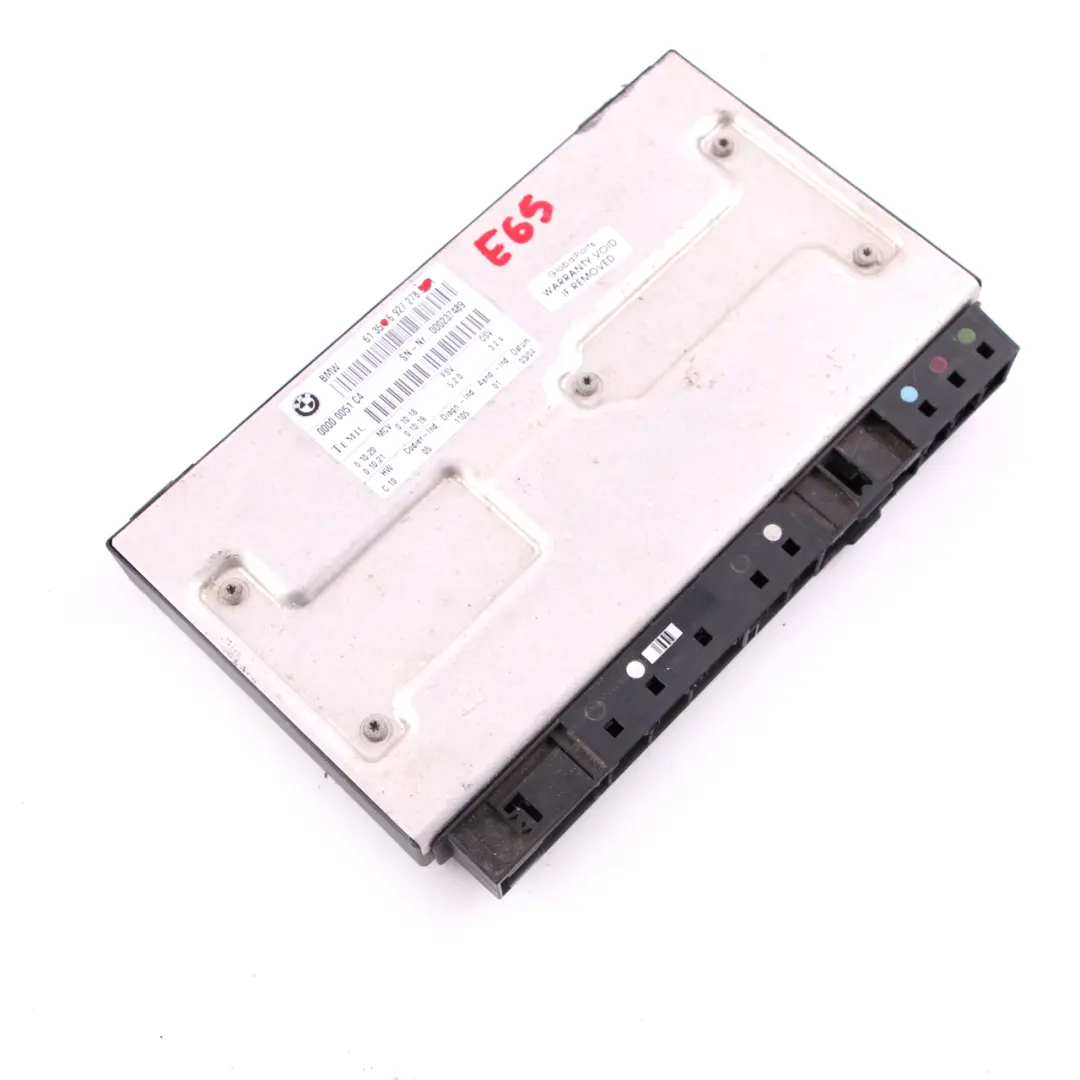 BMW 5 7 Series E60 E61 E65 E66 Front Seat Control Module Unit Ecu - SKU 6927278 - Part number 6927278