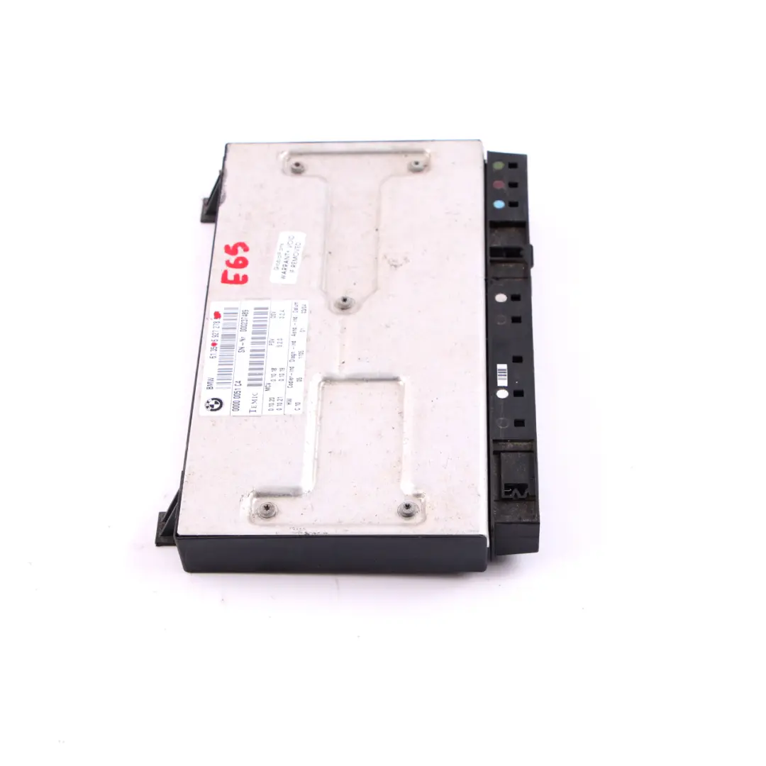 BMW 5 7 Series E60 E61 E65 E66 Front Seat Control Module Unit Ecu - SKU 6927278 - Part number 6927278