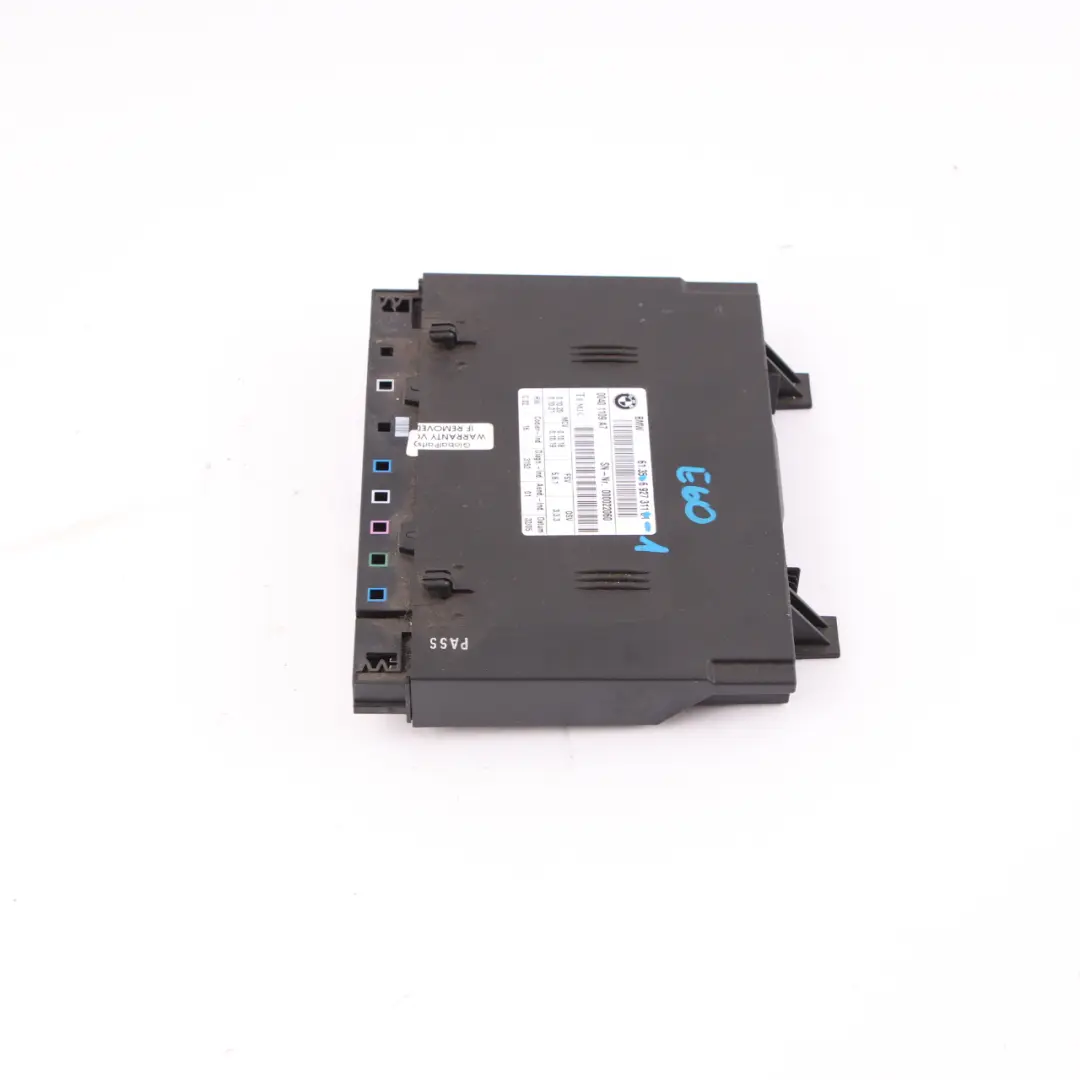 BMW 5 Series E60 Front Seat Module Control Unit Controller - SKU 6927311 - Part number 6927311
