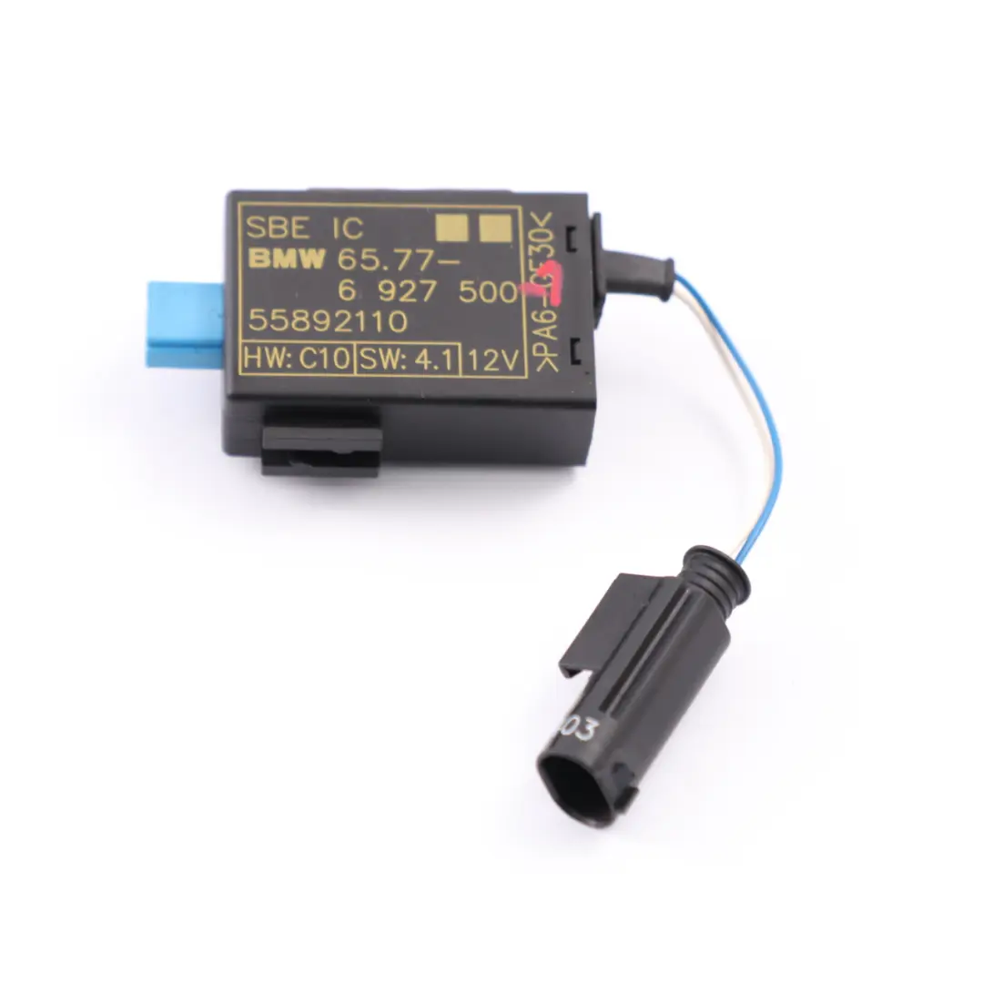 BMW E60 E61 E63 Sensor Ocupacion Asiento Interruptor Unidad Control Alfombrilla - SKU 6927500-1 - Número de pieza 6927500