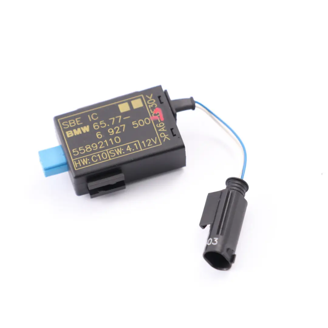 BMW E60 E61 E63 Sensor Ocupacion Asiento Interruptor Unidad Control Alfombrilla - SKU 6927500-1 - Número de pieza 6927500