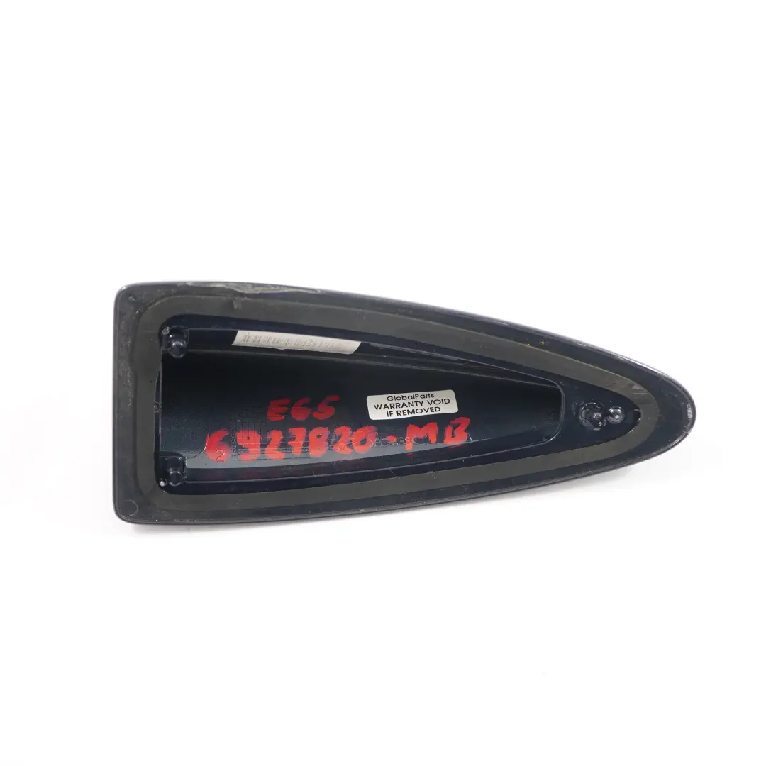 BMW E65 Antenne Toit Shark Empty Housing Exterior Cover Monaco Blue Metallic A35 - SKU 6927820-MB - Numéro de pièce 6927820