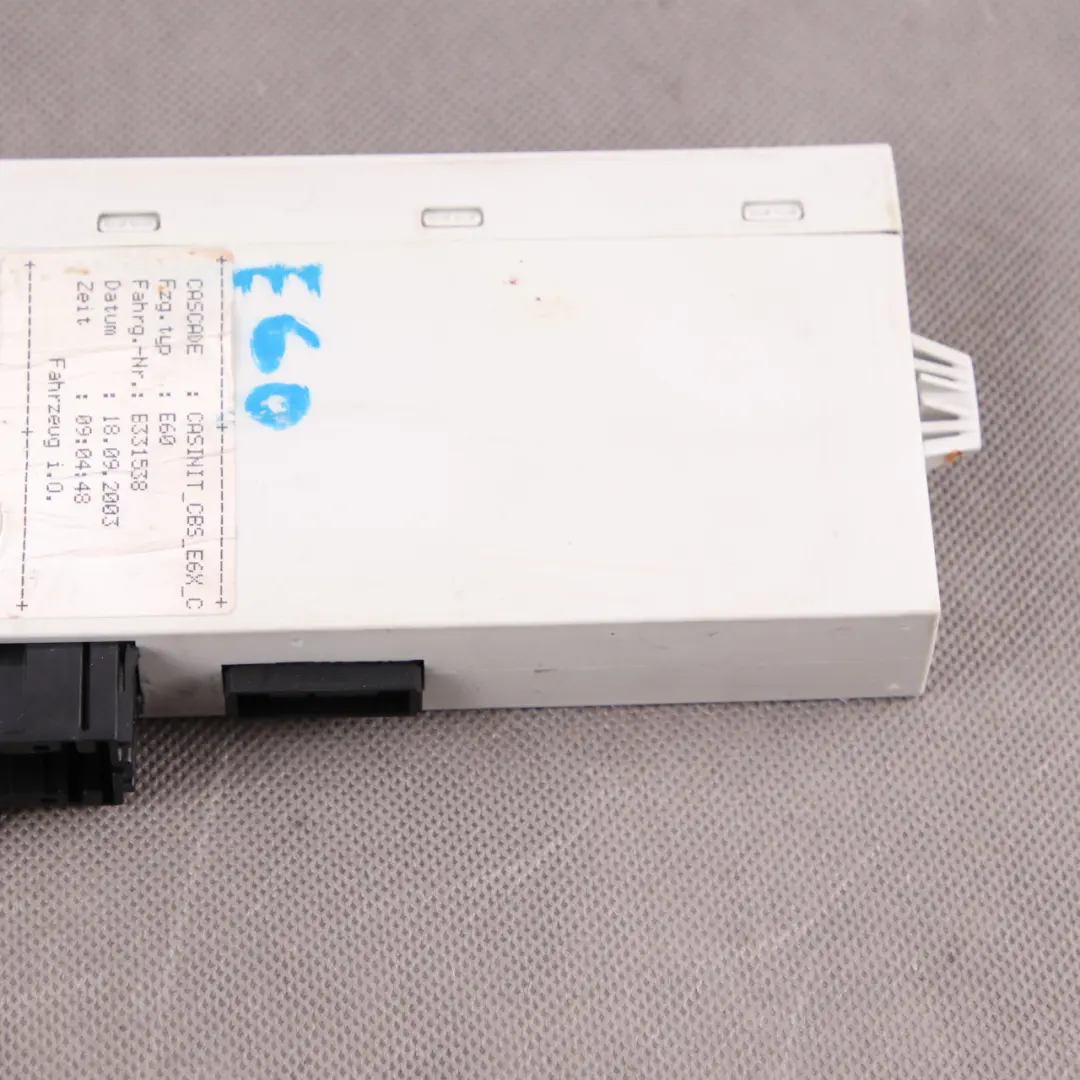 Unité De Commande BMW E60 E61 E63 E64 CAS2 Module ECU pour à propos du numéro de pièce 6927929 Unité De Commande BMW E60 E61 E63 E64 CAS2 Module ECU - SKU 6927929 - Numéro de pièce 6927929