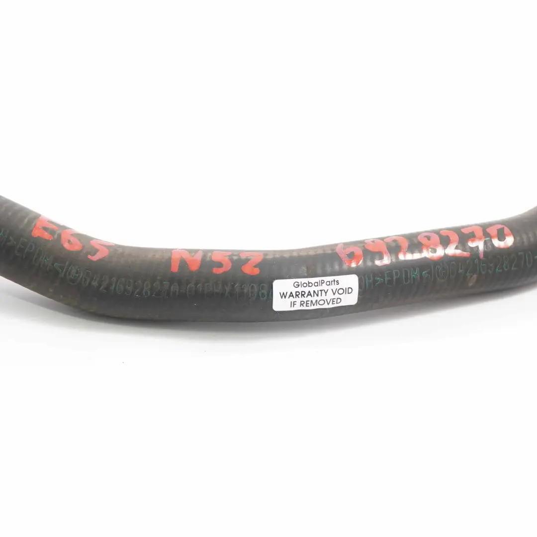 Wąż Chłodzenia Wody 730i N52 do BMW E65 E66 o numerze 6928270 BMW E65 E66 Wąż Chłodzenia Wody 730i N52 - SKU 6928270 - Numer Części 6928270