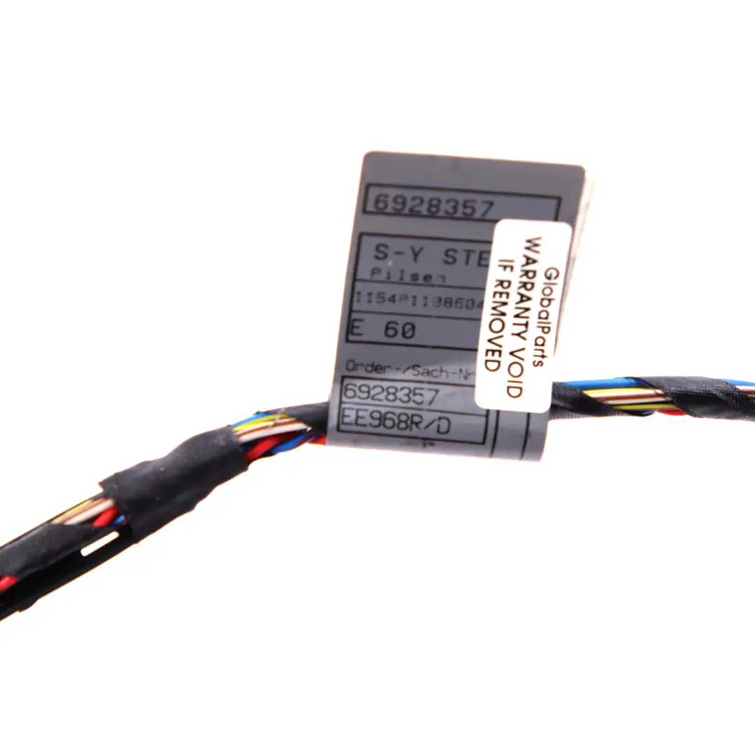 Front Left Door Wiring Loom Harness Passenger Side to BMW 5 Series E60 E61 with Part number 6928357 BMW 5 Series E60 E61 Front Left Door Wiring Loom Harness Passenger Side - SKU 6928357 - Part number 6928357