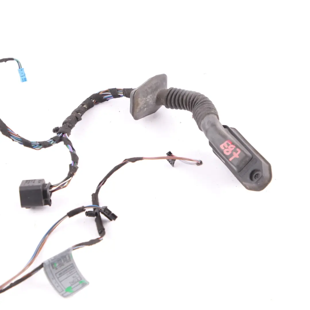 Left Side N/S Front Door Wiring Loom Harness to BMW E87 Passenger with Part number 6947097 BMW E87 Passenger Left Side N/S Front Door Wiring Loom Harness - SKU 6928655 - Part number 6947097