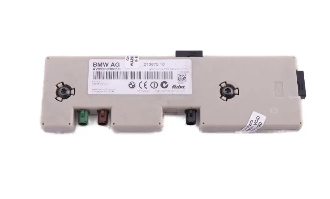 Antena Amplificador Diversity Función TV 868 MHZ para BMW Serie 3 E90 E92 con número de pieza 6928936 BMW Serie 3 E90 E92 Antena Amplificador Diversity Función TV 868 MHZ - SKU 6928936 - Número de pieza 6928936