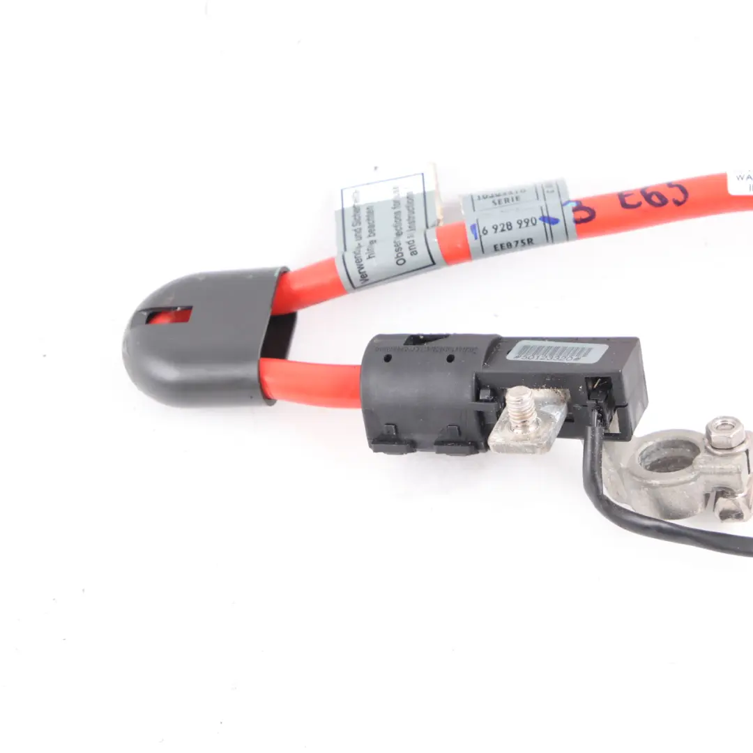 Battery Cable BMW E63 E64 Positive Plus Pole Lead - SKU 6928990-3 - Part number 6928990