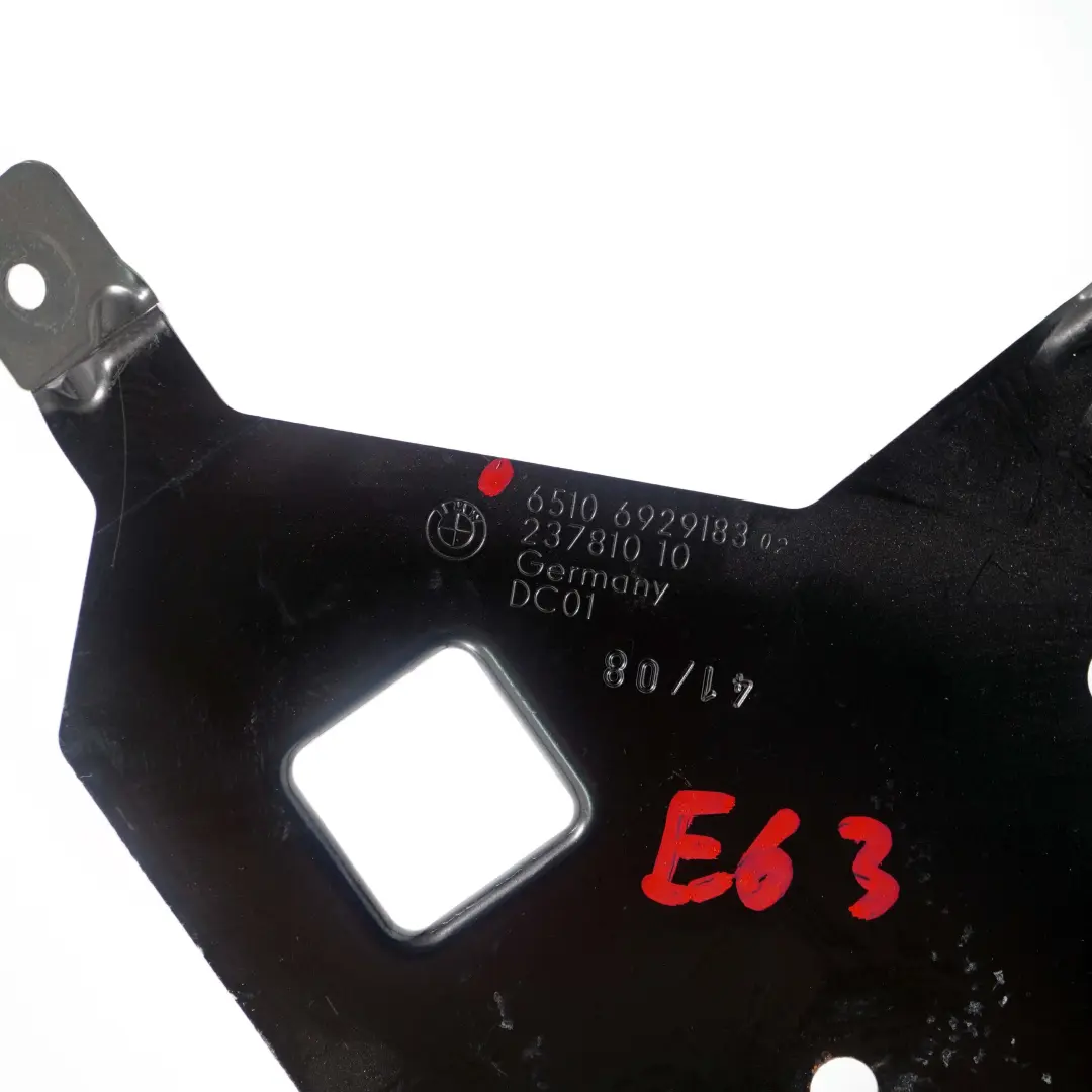 BMW E63 E64 Support d'amplificateur Support fixation audio Panneau - SKU 6929183 - Numéro de pièce 6929183