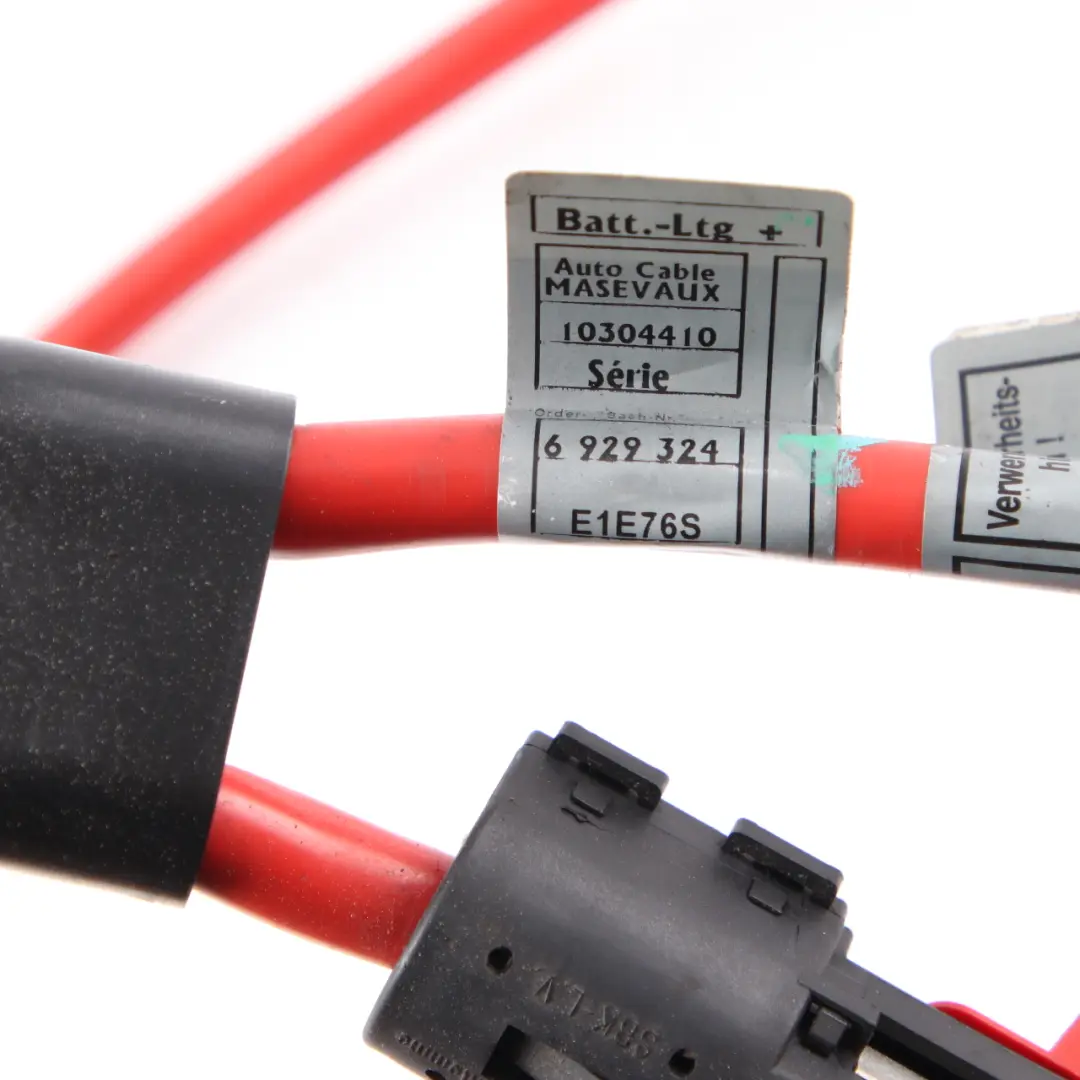 Batteriekabel Plus Positiv Batterie Kabel 6112 für BMW 5 er 1 E60 mit Teilenummer 6929324 BMW 5 er 1 E60 Batteriekabel Plus Positiv Batterie Kabel 6112 - SKU 6929324-1 - Teilenummer 6929324