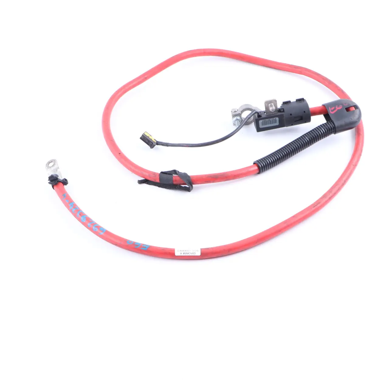 BMW E60 Câblage du câble positif de la batterie Fil de pôle plus 6929324