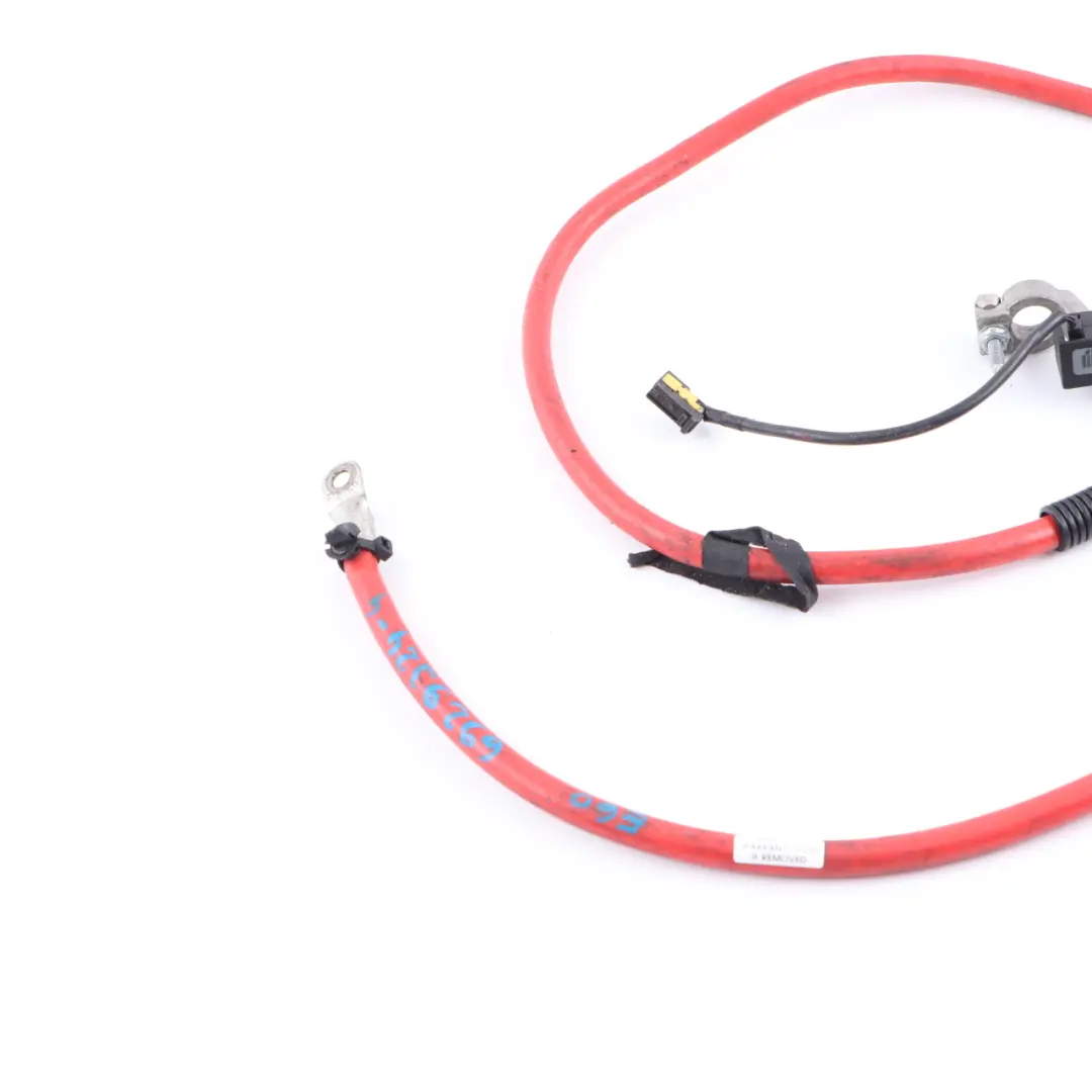BMW E60 Câblage du câble positif de la batterie Fil de pôle plus - SKU 6929324-4 - Numéro de pièce 6929324
