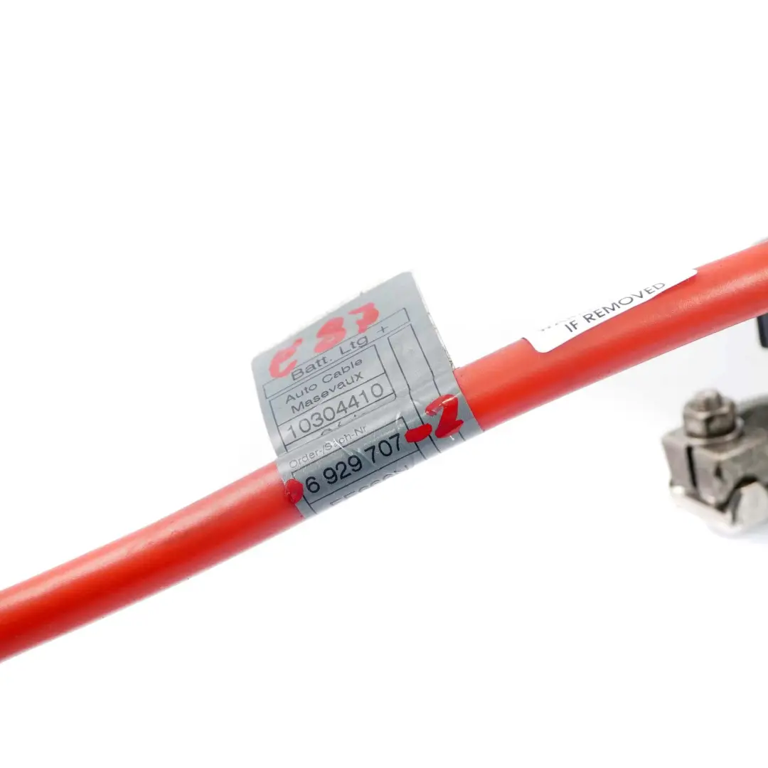 BMW 1 E87 Battery Cable Wire Plus Pole Positive 6925127 6931503 - SKU 6929707-2 - Part number 6929707