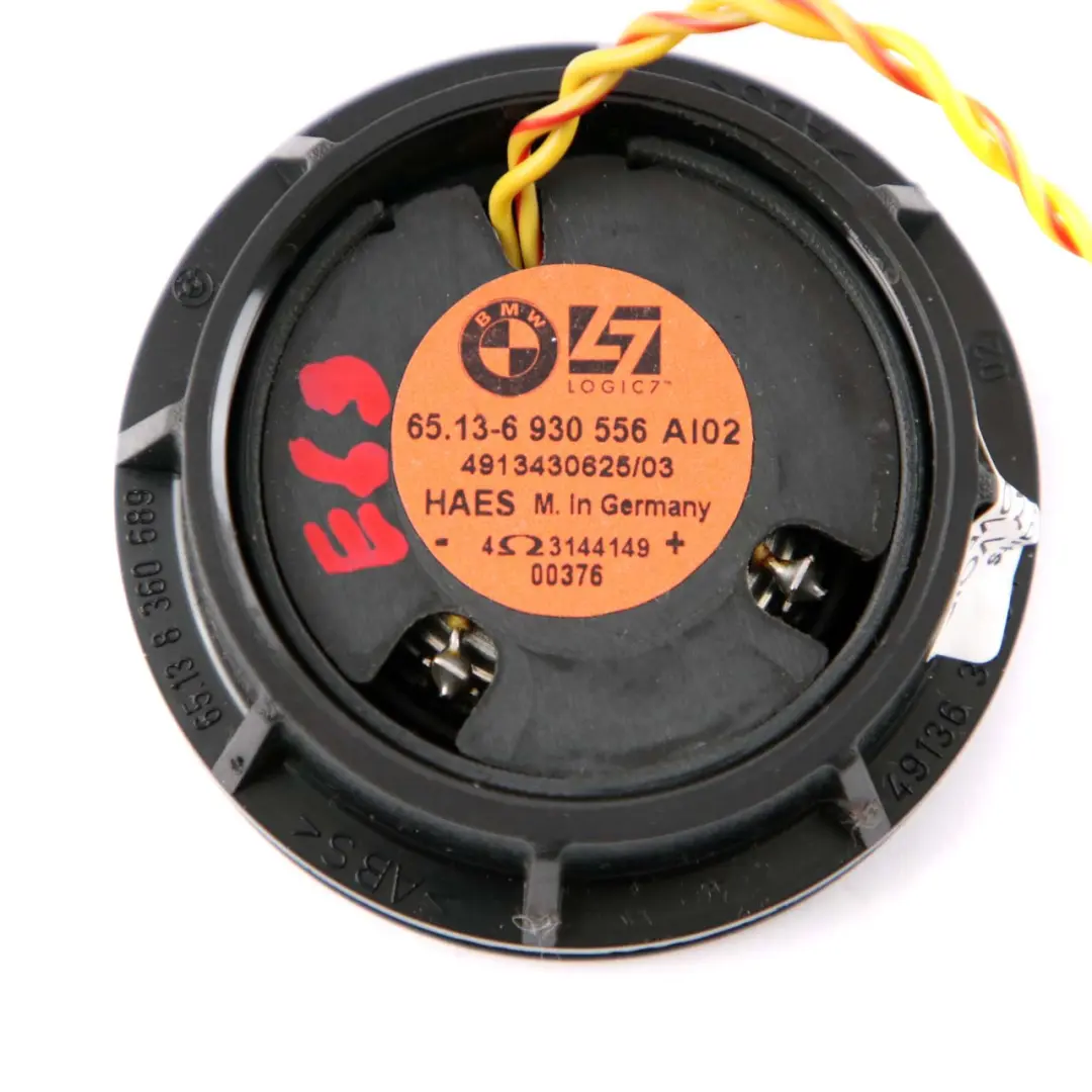 BMW E63 E64 Altoparlante Posteriore Laterale Logic7 L7 HiFi Tweete Audio - SKU 6930556 - Numero di parte 6930556