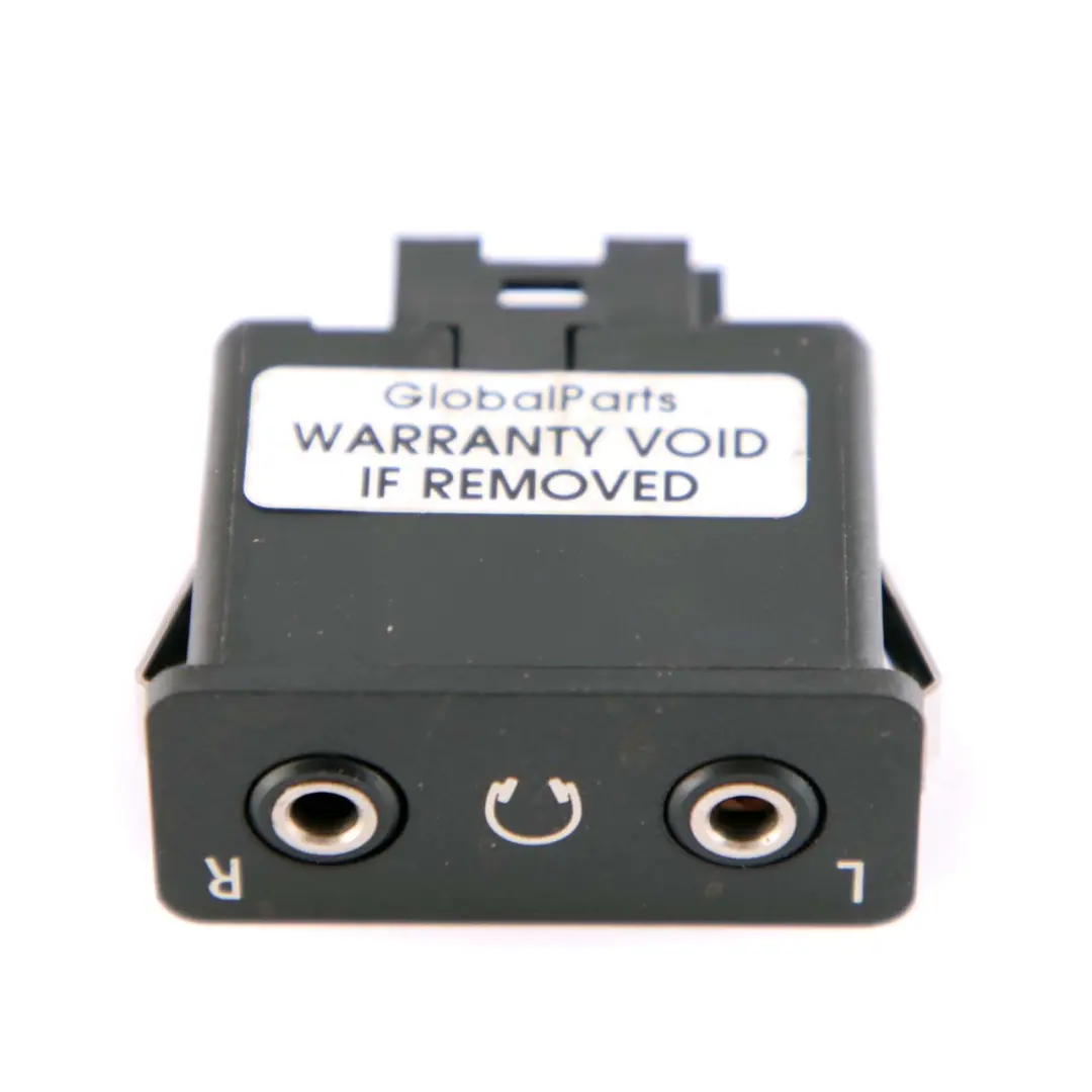 BMW X5 X6 E60 E61 E70 E71 Audio Socket Doble Enchufe - SKU 6930562 - Número de pieza 6930562