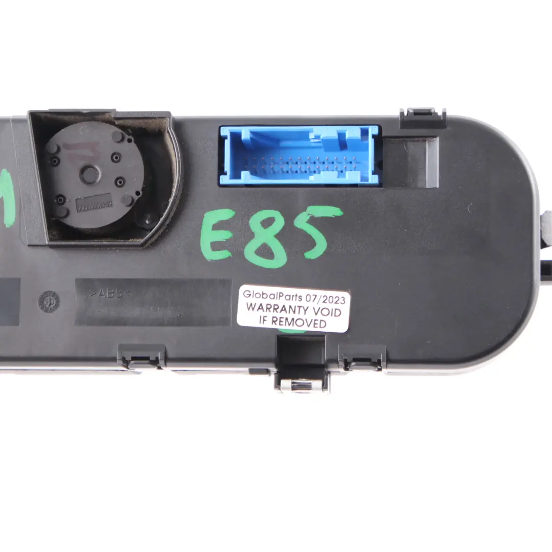  Control Panel BMW Z4 E85 Automatic Air Conditioning A/C Unit Module - SKU 6931597-1 - Part number 6931597