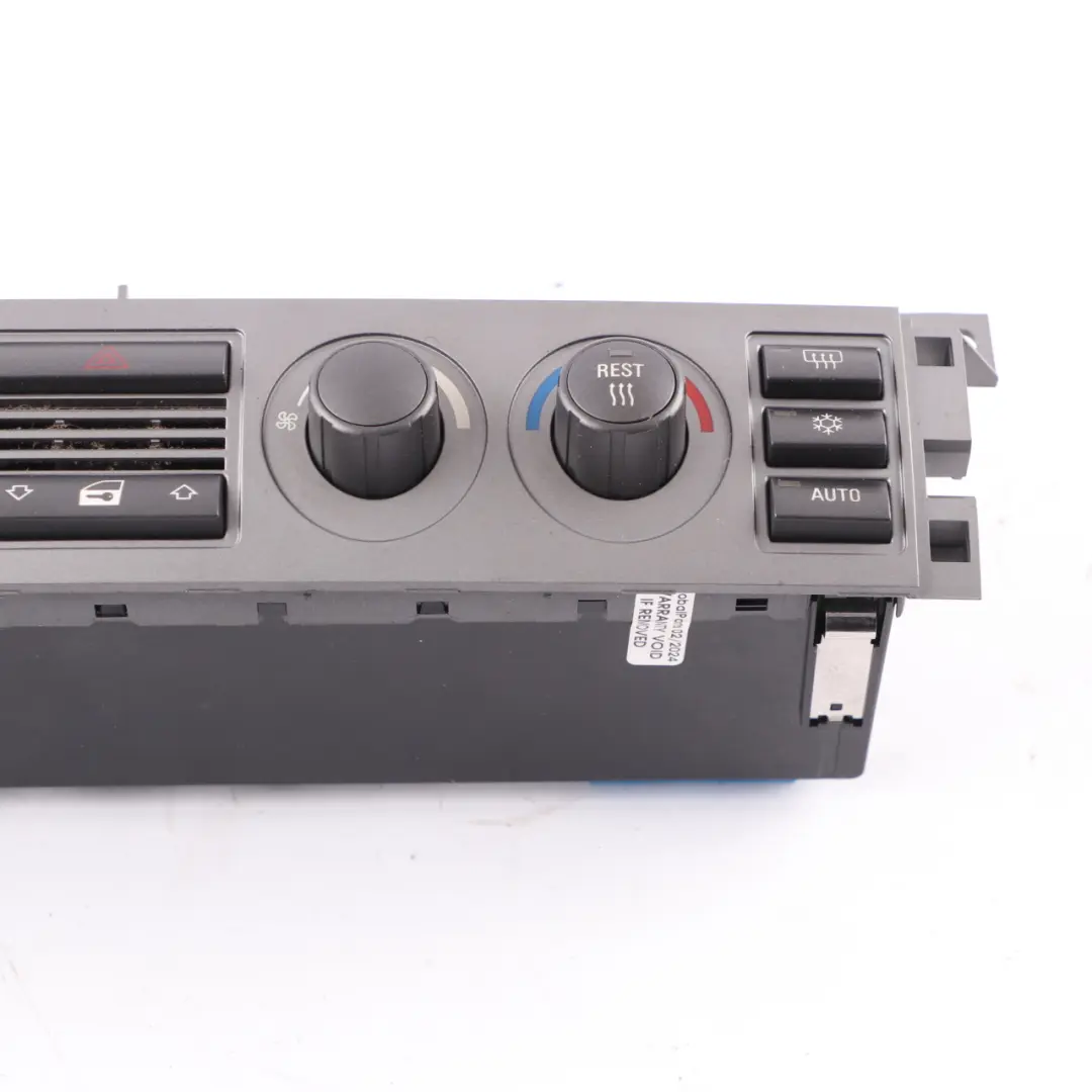 Conditioning Climate Control Panel Switch Unit to BMW E65 Automatic Air with Part number 6953185 BMW E65 Automatic Air Conditioning Climate Control Panel Switch Unit - SKU 6932147 - Part number 6953185