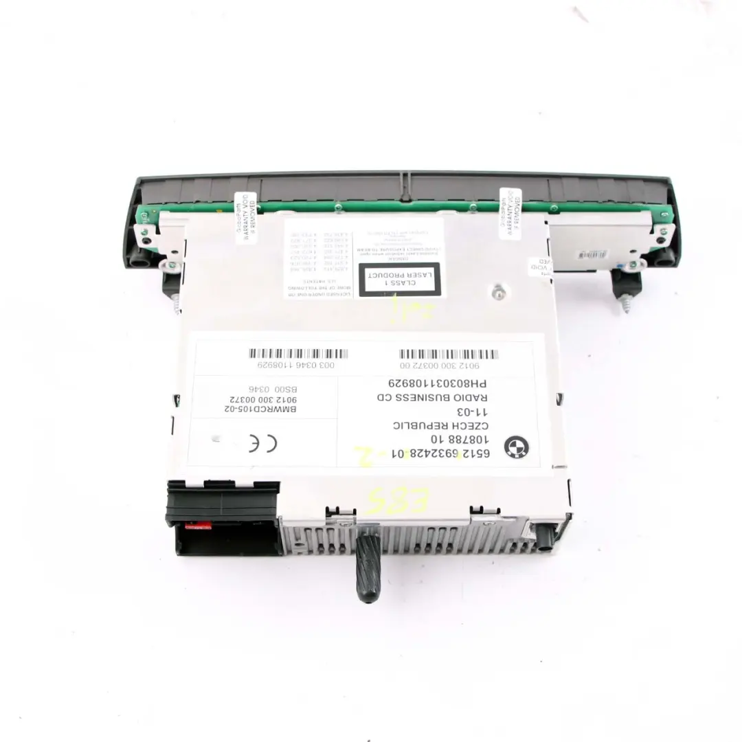 Radio CD BMW X3 E83 Z4 E85 E86 Business Player Control Unit Module to with Part number 6932428 Radio CD BMW X3 E83 Z4 E85 E86 Business Player Control Unit Module - SKU 6932428-2 - Part number 6932428
