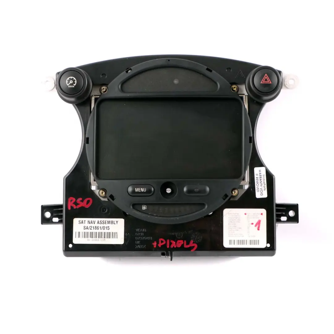 Mini R50 R52 Navigatore Satellitare GPS Display Cruscotto Testa - SKU 6932510-1 - Numero di parte 6932510
