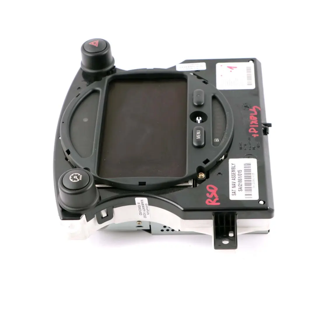 Nawigacja GPS Wyświetlacz do Mini R50 R52 o numerze 6932510 Mini R50 R52 Nawigacja GPS Wyświetlacz - SKU 6932510-1 - Numer Części 6932510