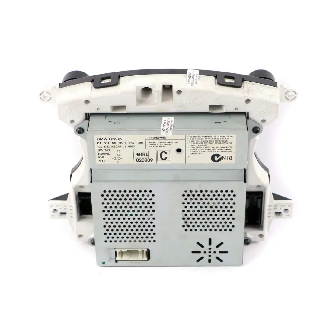 Sat Nav GPS Satellitennavigation Armaturenbrett Display Kopf für Mini R50 mit Teilenummer 6932510 Mini R50 Sat Nav GPS Satellitennavigation Armaturenbrett Display Kopf - SKU 6932510-1 - Teilenummer 6932510