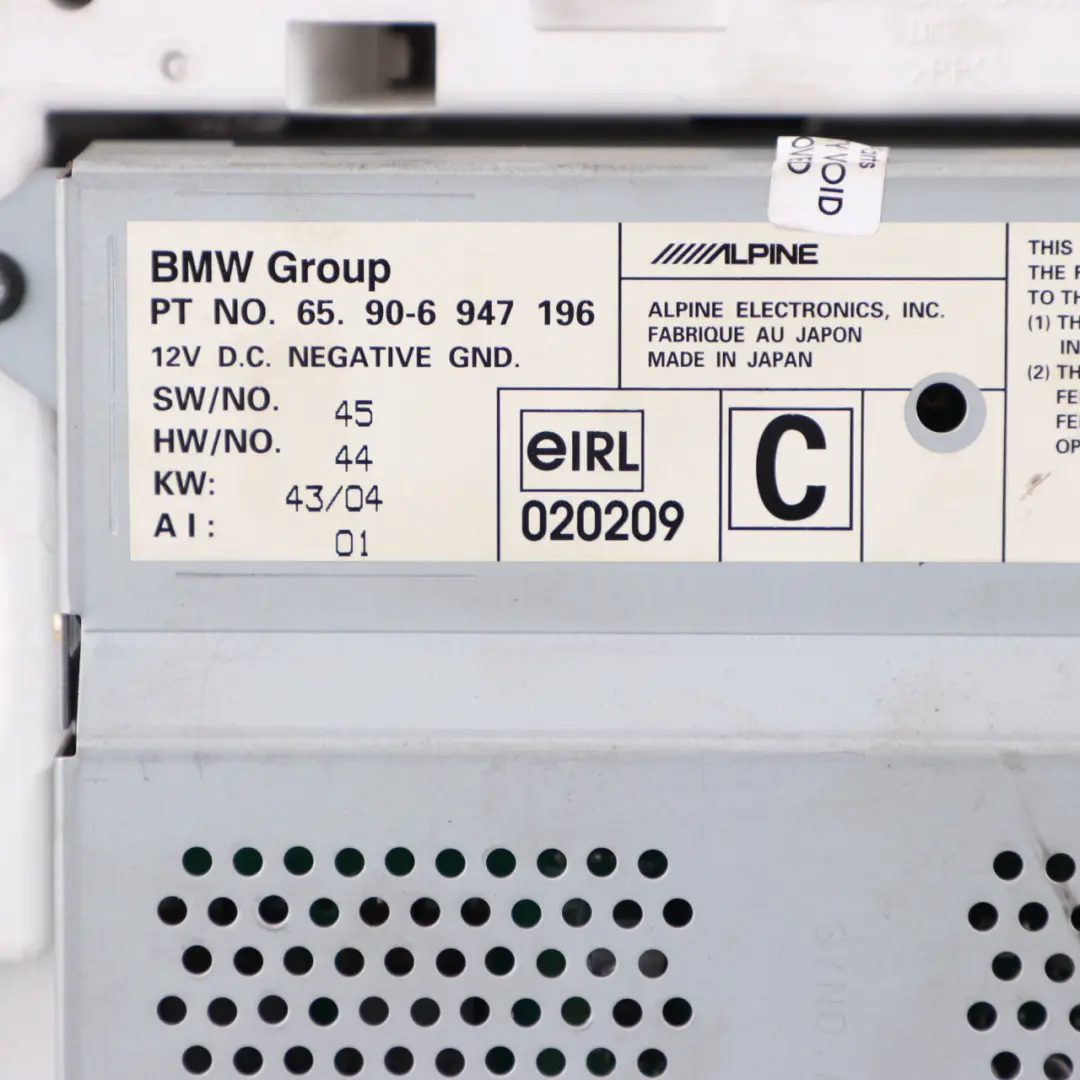 Nawigacja GPS Wyświetlacz do Mini R50 R52 o numerze 6932510 Mini R50 R52 Nawigacja GPS Wyświetlacz - SKU 6932510-1 - Numer Części 6932510