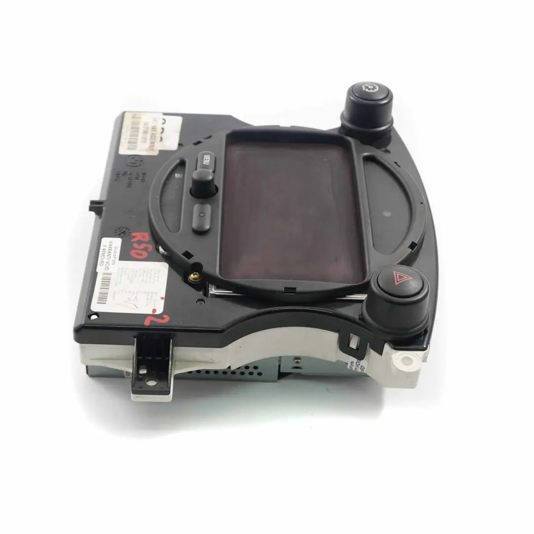 Pantalla Salpicadero Mini R50 R52 Sat Nav GPS Navegación Satélite Cabeza 6932510 para con número de pieza 6972084 Pantalla Salpicadero Mini R50 R52 Sat Nav GPS Navegación Satélite Cabeza 6932510 - SKU 6932510-2 - Número de pieza 6972084