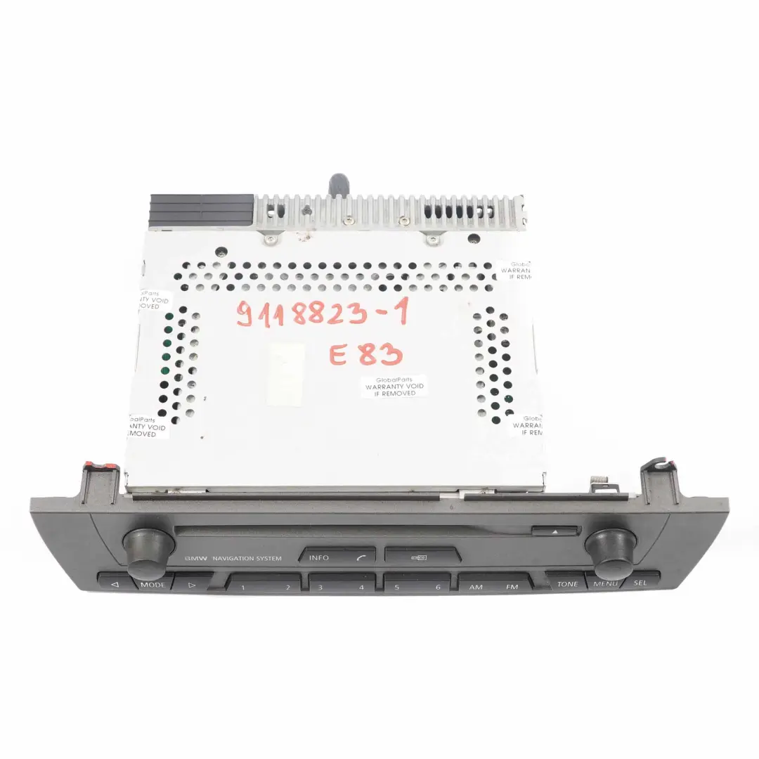 Radio Navigation System CID Bedienteil CD Spieler BMW X3 E83 - SKU 6932812 - Teilenummer 6939670