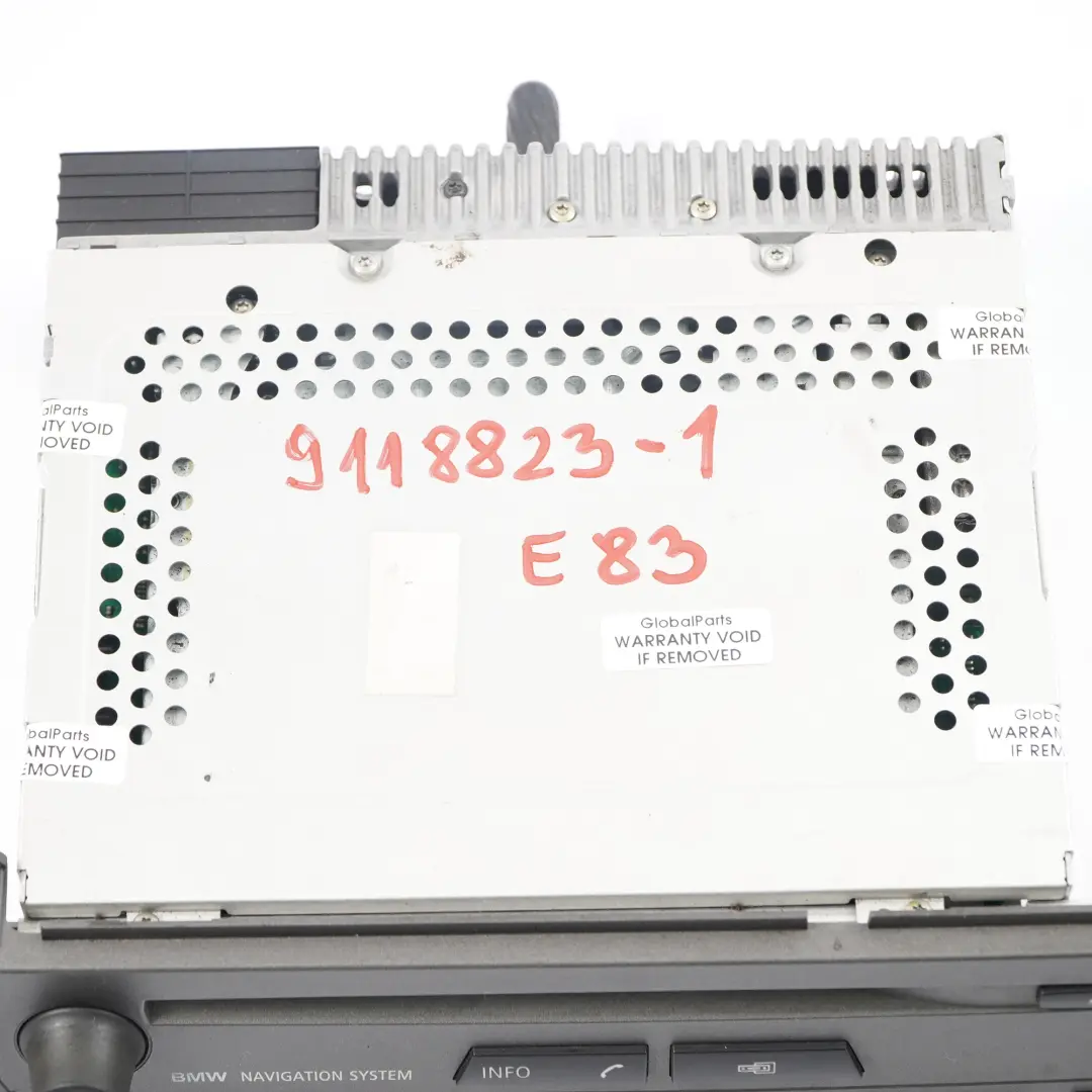 Radio Navigation System CID Bedienteil CD Spieler BMW X3 E83 - SKU 6932812 - Teilenummer 6939670
