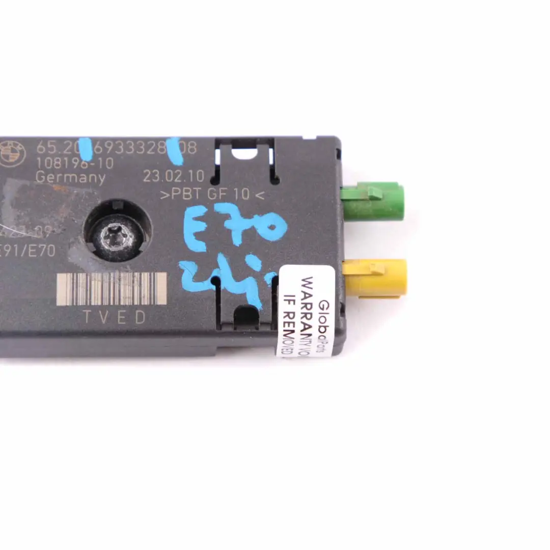 Moduł Wzmacniacz Anteny do BMW E91 X5 E70 o numerze 6933328 BMW E91 X5 E70 Moduł Wzmacniacz Anteny - SKU 6933328 - Numer Części 6933328