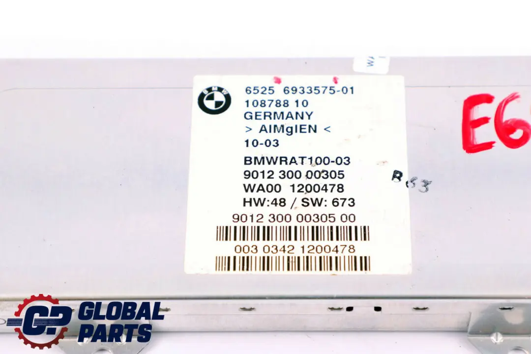 Diversity Antennentuner für BMW 7 er E65 E66 E67 mit Teilenummer 6976779 BMW 7 er E65 E66 E67 Diversity Antennentuner - SKU 6933575 - Teilenummer 6976779