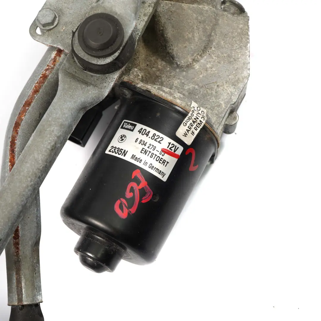 BMW E60 E61 E63 E64 Scheibenwischermotor Wischanlage Komplett - SKU 6934279-2 - Teilenummer 6934279