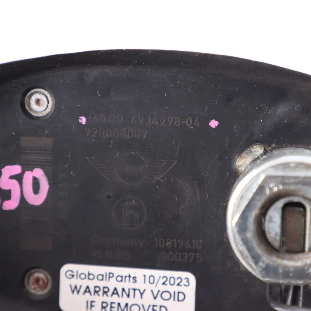 Roof Antenna Aerial Base Unit Rod to Mini Cooper One R50 R53 with Part number 6934298 Mini Cooper One R50 R53 Roof Antenna Aerial Base Unit Rod - SKU 6934298 - Part number 6934298