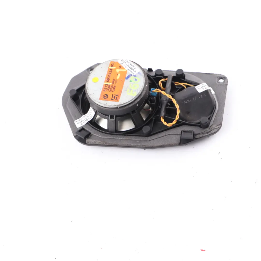 Headlining Loudspeaker HiFi Logic7 L7 Right O/S Audio Speaker to BMW E61 with Part number 6934424 BMW E61 Headlining Loudspeaker HiFi Logic7 L7 Right O/S Audio Speaker - SKU 6934424 - Part number 6934424