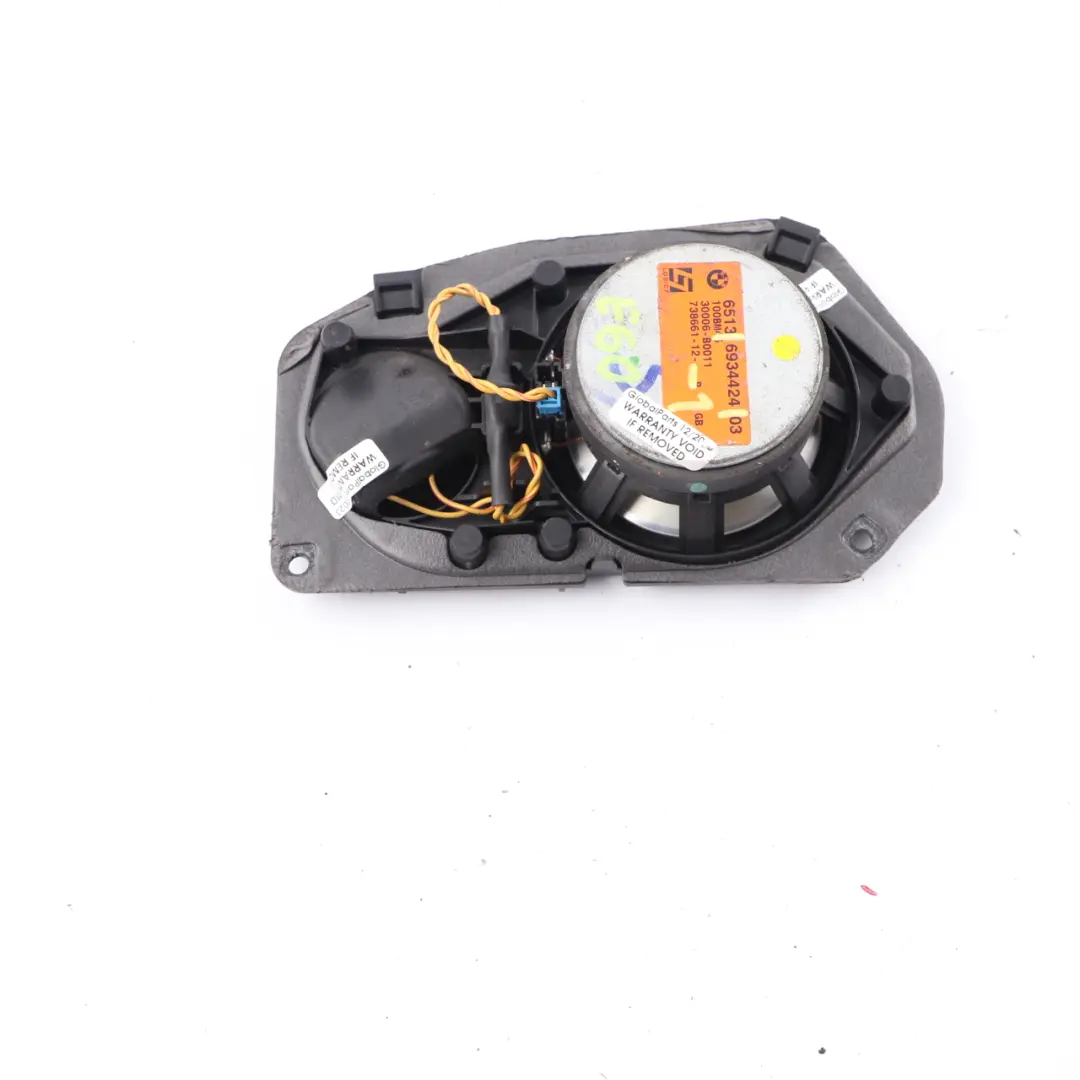 Headlining Loudspeaker HiFi Logic7 L7 Right O/S Audio Speaker to BMW E61 with Part number 6934424 BMW E61 Headlining Loudspeaker HiFi Logic7 L7 Right O/S Audio Speaker - SKU 6934424 - Part number 6934424