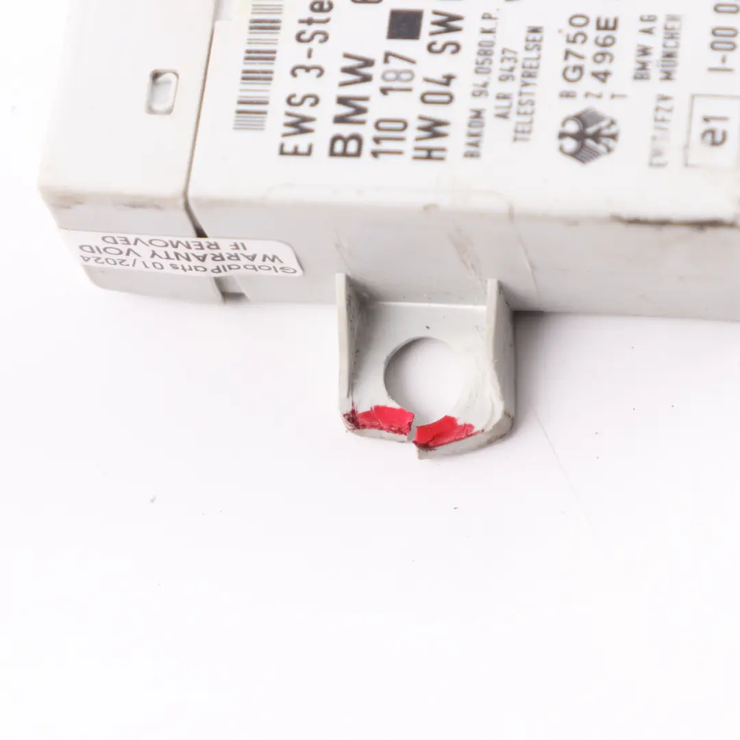 EWS III Moduł Sterownik ECU 6934529 do BMW X3 X5 E53 E83 o numerze 6985565 BMW X3 X5 E53 E83 EWS III Moduł Sterownik ECU 6934529 - SKU 6934529-1 - Numer Części 6985565