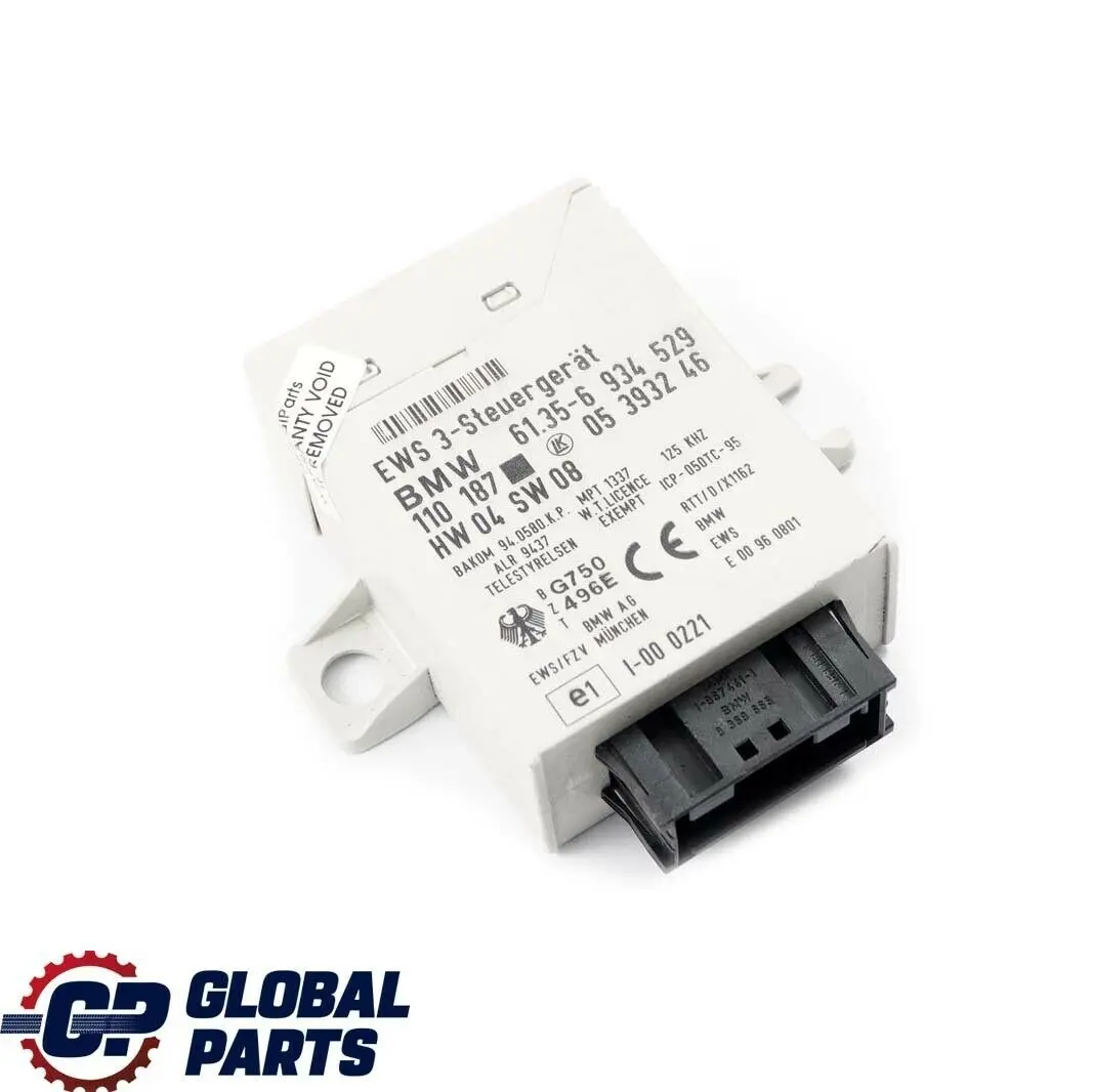 BMW X3 X5 Series E53 E83 EWS III Central Locking Immobilizer Module ECU - SKU 6934529 - Part number 6934529