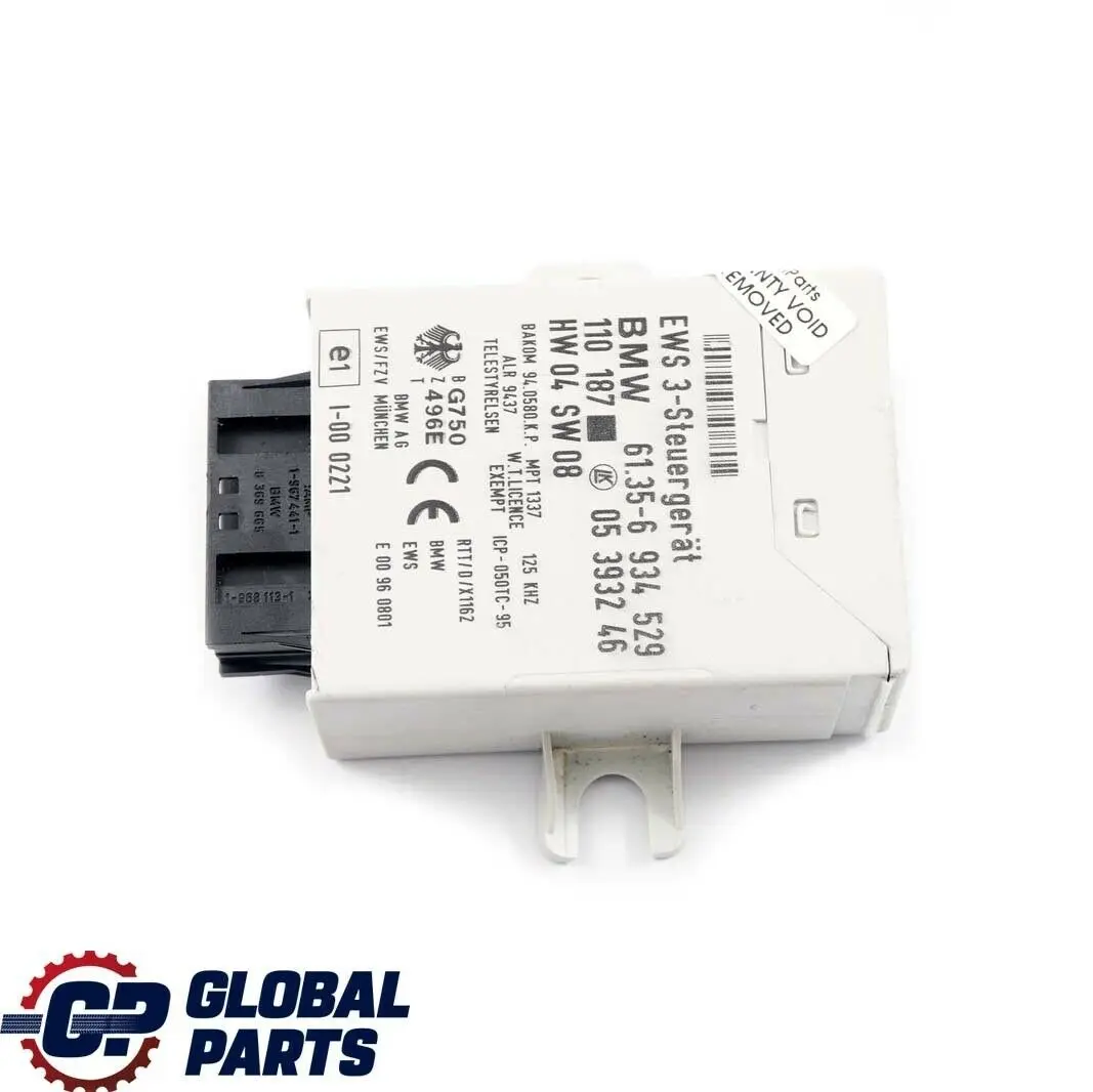 BMW X3 X5 Series E53 E83 EWS III Central Locking Immobilizer Module ECU - SKU 6934529 - Part number 6934529