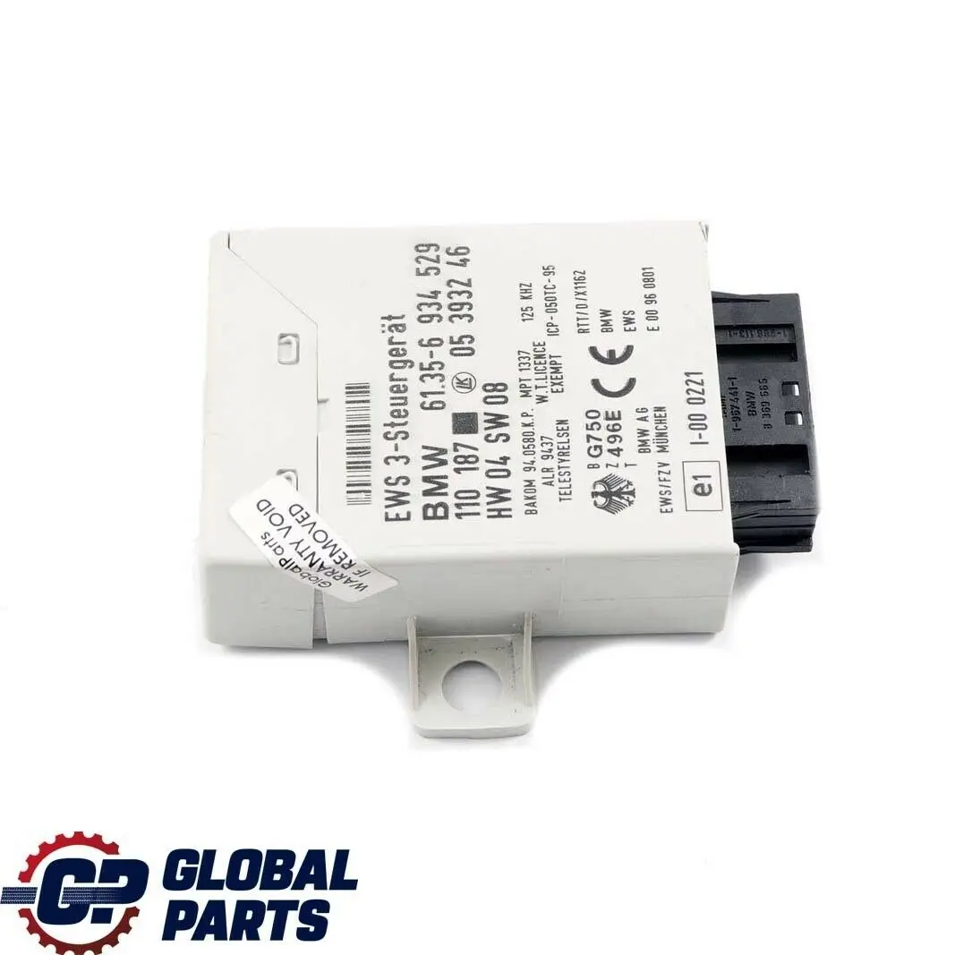 BMW X3 X5 Series E53 E83 EWS III Central Locking Immobilizer Module ECU - SKU 6934529 - Part number 6934529