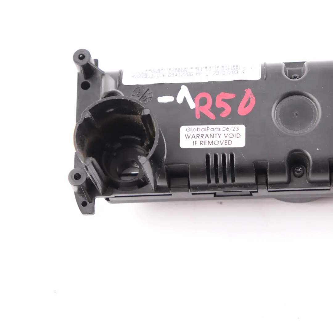 Heater Control Panel Air Conditioning 6935490 to Mini Cooper R50 R53 Automatic with Part number 6940862 Mini Cooper R50 R53 Automatic Heater Control Panel Air Conditioning 6935490 - SKU 6935490-1 - Part number 6940862